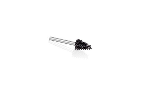 T-14-E, T-14-EG, TX-14-EC Taper, 1/8" Shaft Burrs Very Coarse 1/8" Shaft - Taper Burrs - 1/4" x 1/2"