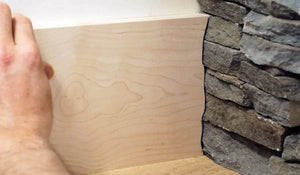 Scribed wood with Kutzall
