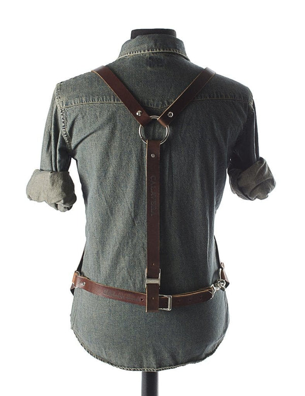 Calavera Walnut Bison Work Apron