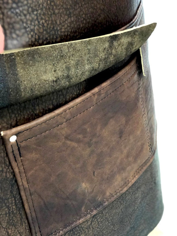 Calavera Walnut Bison Work Apron
