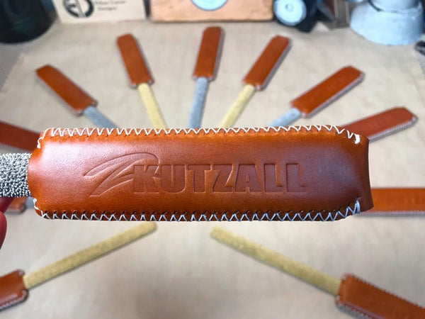 LIMITED EDITION Leather-Wrapped Half-Round Hand Rasp